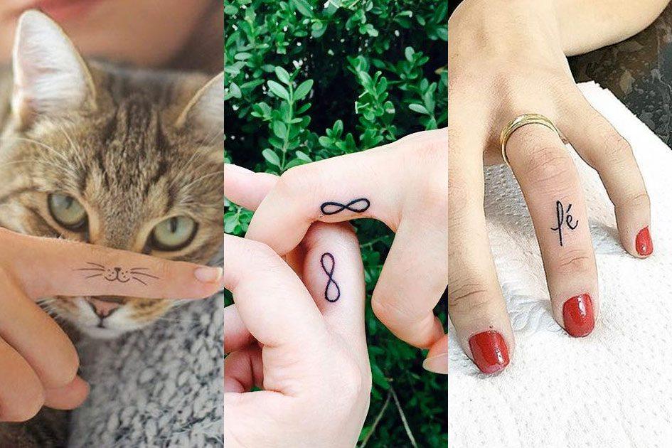 Tatuagem no dedo: confira 31 ideias para se inspirar! 