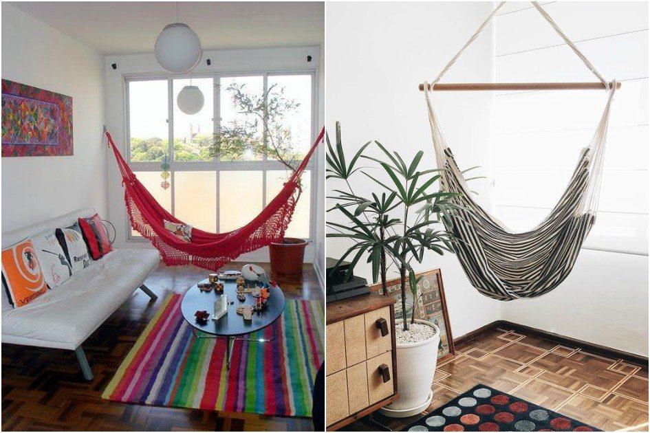 10 ideias de decoração para ter uma rede dentro de casa 