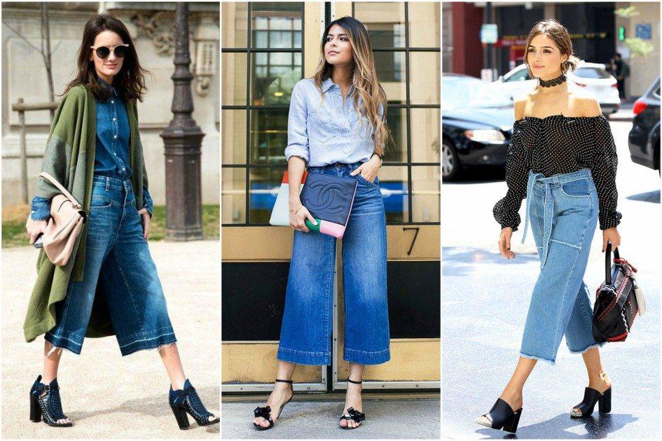 11 looks com pantacourt jeans para usar a peça tendência 