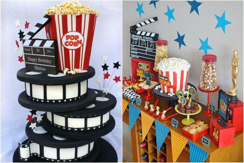 Festa de cinema: 15 ideias para fazer uma decoração com o tema 