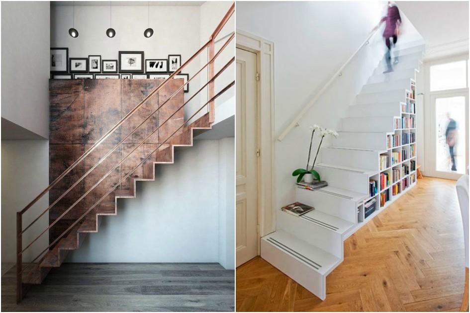 De madeira, circular ou com estilo industrial, existem muitos estilos de escadas internas para inserir na sua casa em construção ou reformar o lar