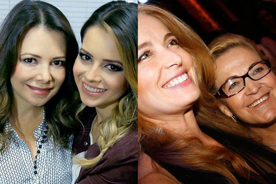 Cara de um, focinho do outro? Será que essas celebridades são parecidas com as mães? Veja quem são as mães dos famosos brasileiros e gringos!