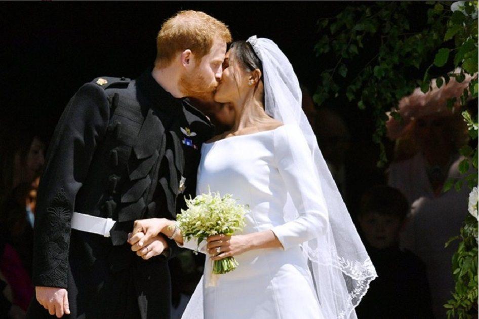 O casamento real do Príncipe Harry e Meghan quebrou a internet nesse sábado (19); casal oficializou a união na Inglaterra e quebraram o protocolo do beijo