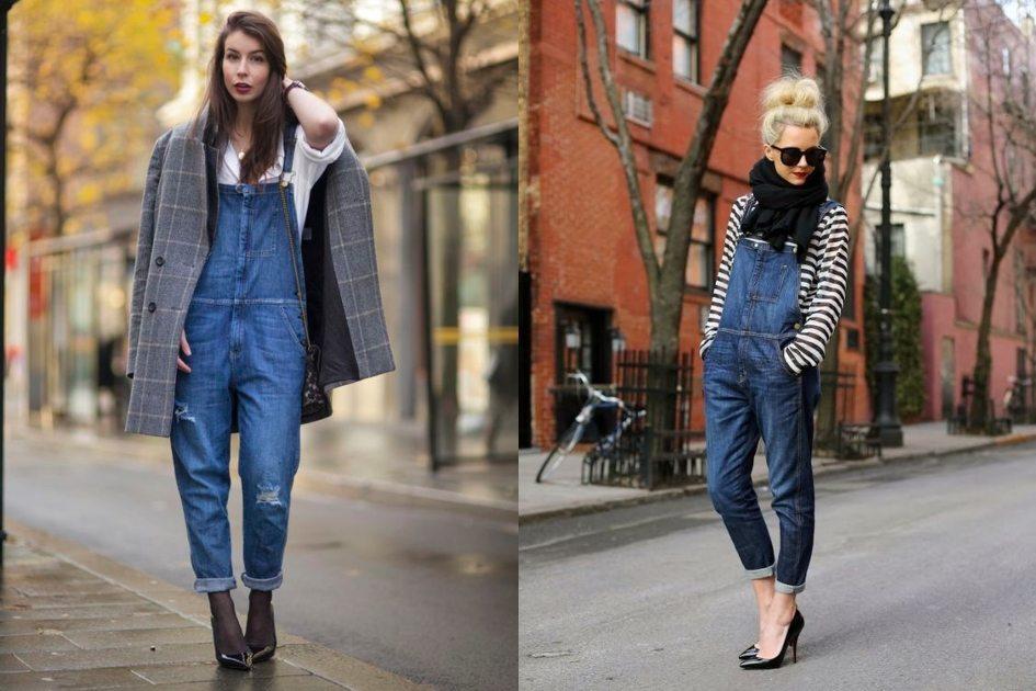 Macacão jeans no inverno: veja como usar a peça nos dias frios 