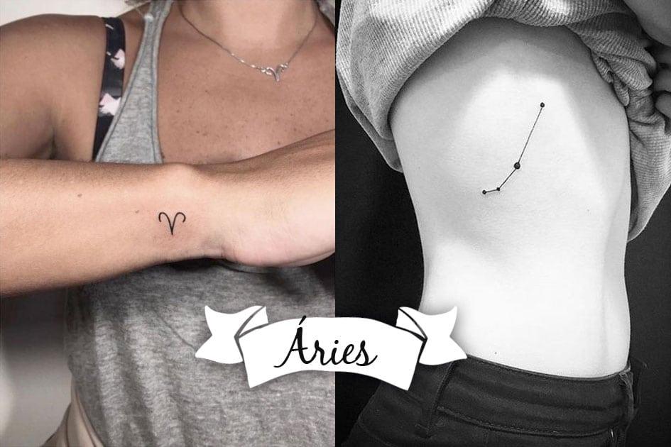 Tatuagem de Áries: confira as ideias de tattoos para o signo e inspire-se! 