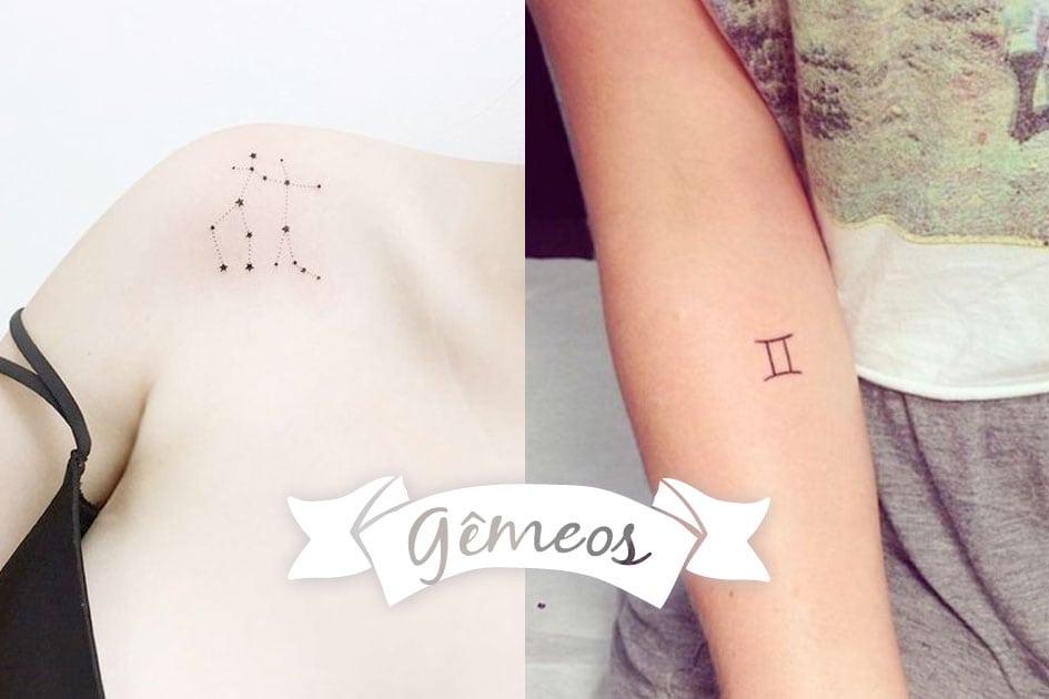 10 ideias de tatuagem para o signo de Gêmeos 