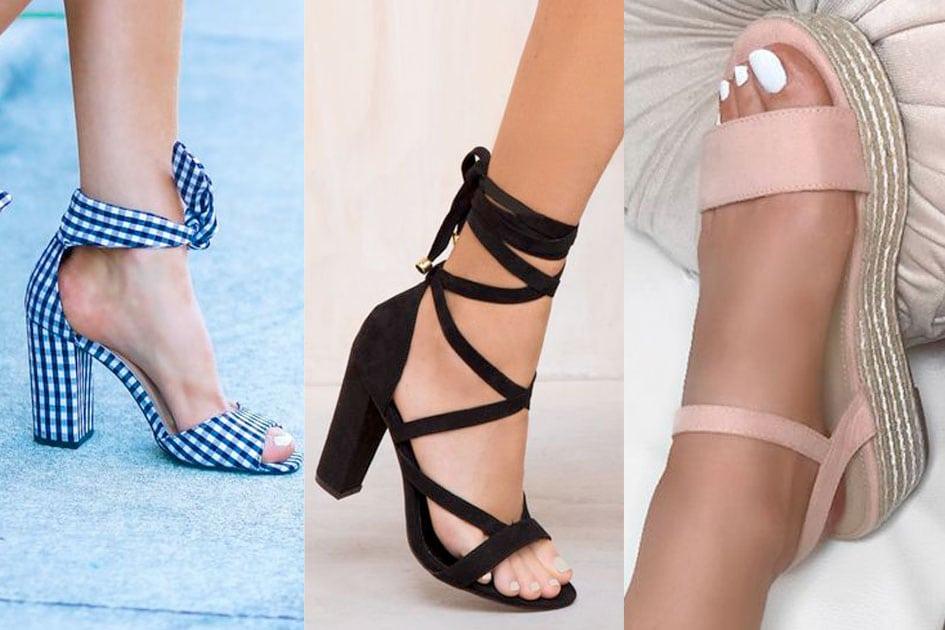 Veja todos os modelos de sandália primavera-verão 2019 e saiba também quais cores e estampas vão estar em alta na temporada!