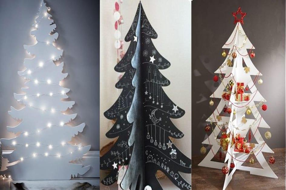 Árvore de Natal de papelão: 10 modelos para decorar a casa! 