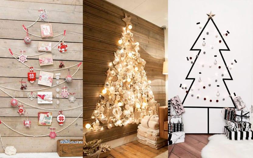 Árvore de Natal na parede: 17 ideias criativas para a decoração natalina! |  Alto Astral