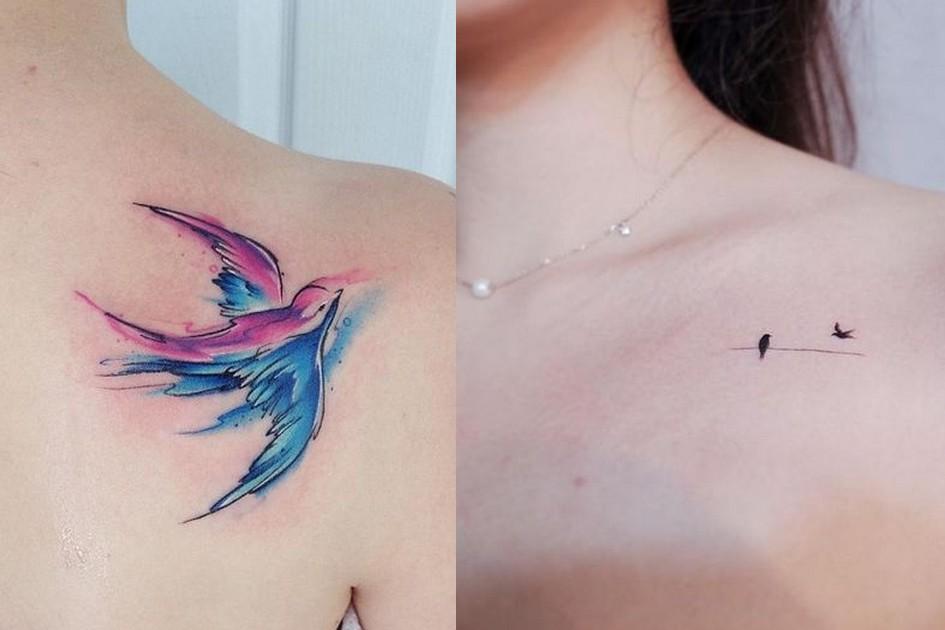 Tatuagem de passarinho: inspire-se nos melhores modelos de tattoos! 