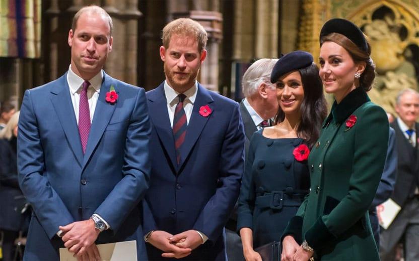Príncipe Harry e Meghan estão brigados com a Família Real; Veja motivos da discussão 