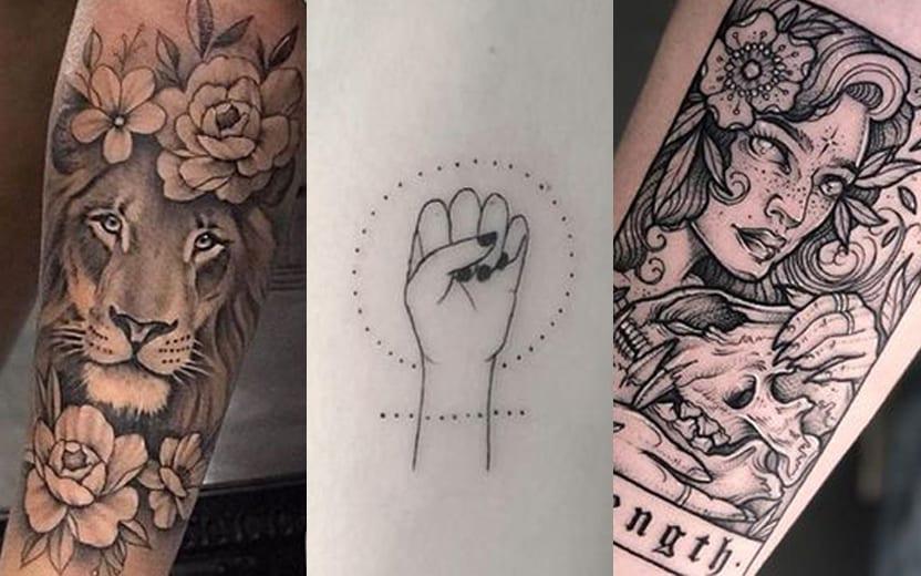 Tatuagens que significam força: 10 modelos lindos para você se inspirar 