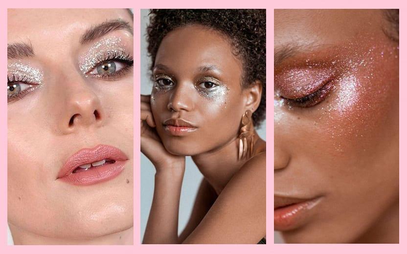 Maquiagem com glitter: 6 opções lindas para brilhar neste fim de ano 