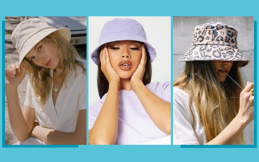 Aprenda como incluir o bucket hat, chapéu favorito das celebridades e influenciadas, nos seus looks e arrasar no dia a dia!