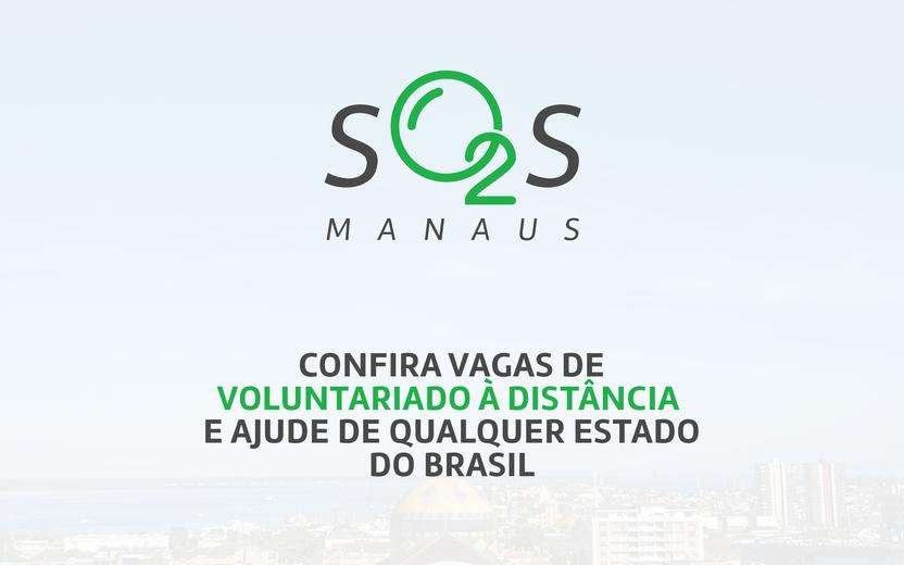 Plataforma abre mais de 200 vagas de voluntariado a distância para Manaus 