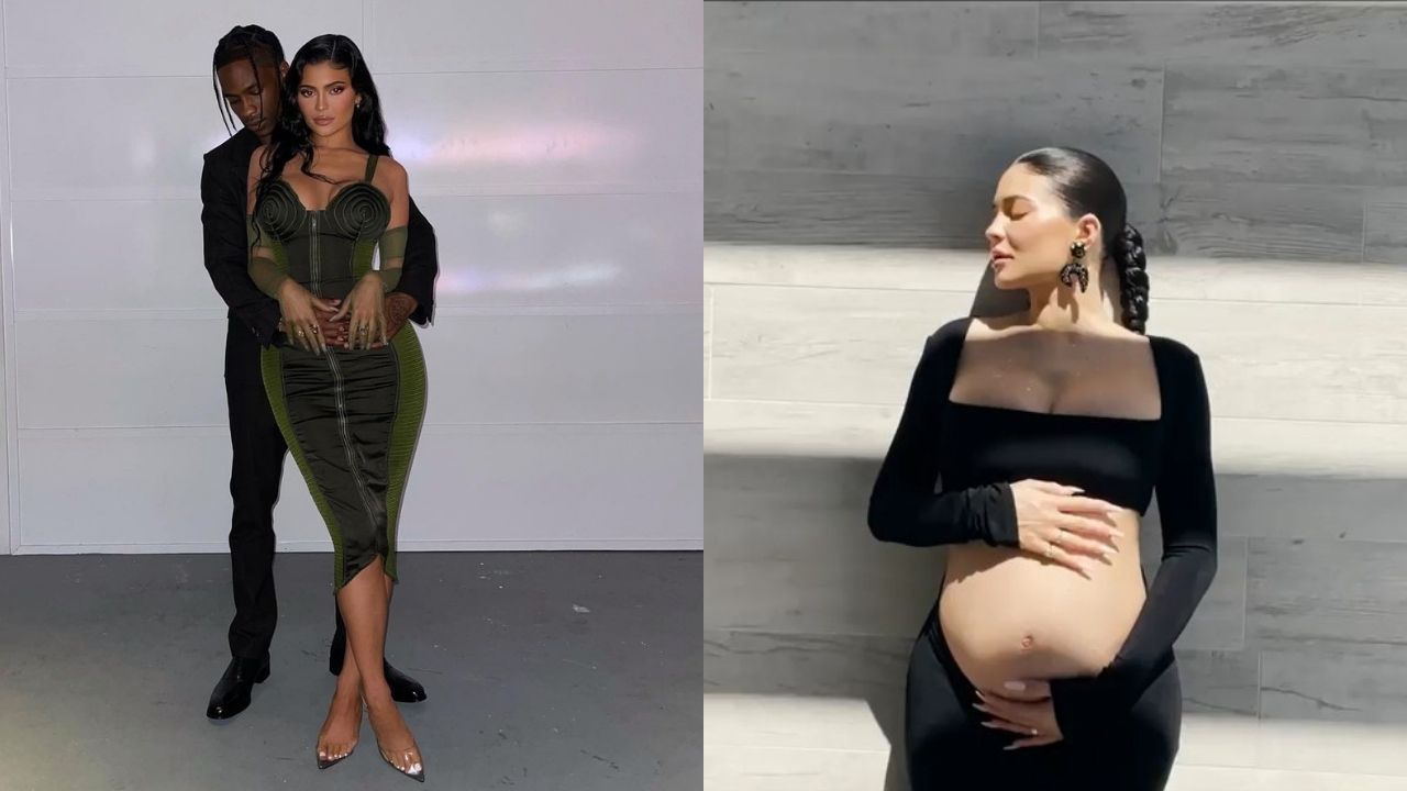 A caçula do clã Kardashian-Jenner anunciou que está esperando o segundo filho com o rapper Travis Scott
