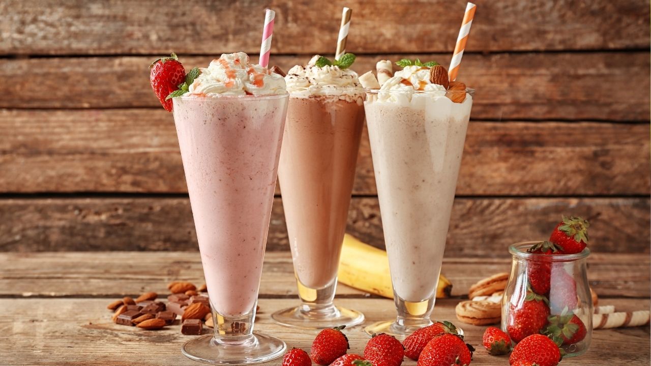 4 receitas de milkshake para se refrescar hoje!