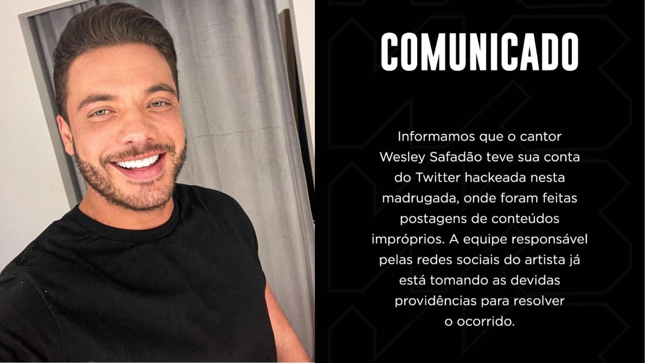 Na manhã desta quarta (23), o perfil do cantor Wesley Safadão foi alvo de um ataque hacker no Twitter; veja como escapar