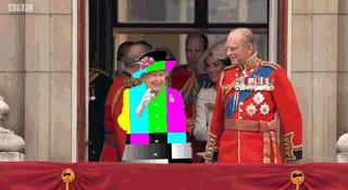 A Rainha Elizabeth II usou uma roupa verde-limão e a internet não perdoou