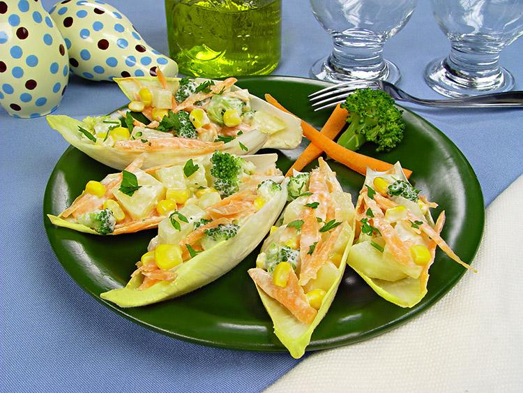 Salada recheada é uma boa opção para inovar nas refeições