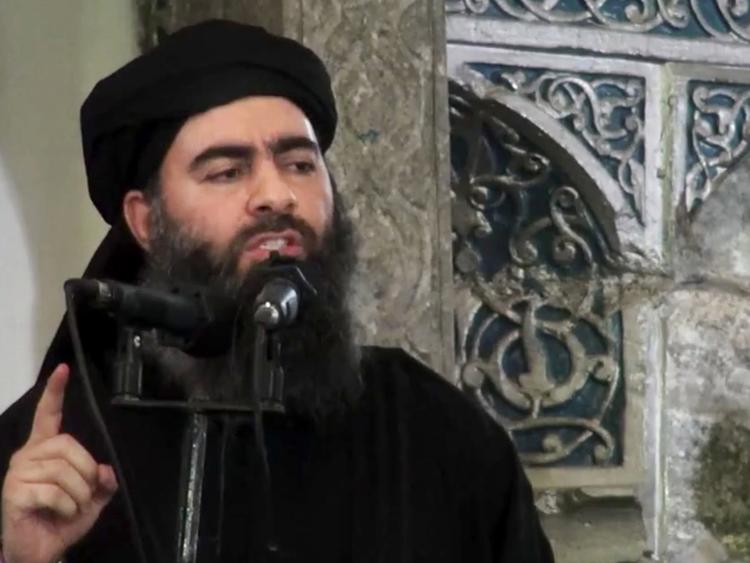 Abu Bakr al-Baghdadi, autoproclamado califa do Estado Islâmico. 
