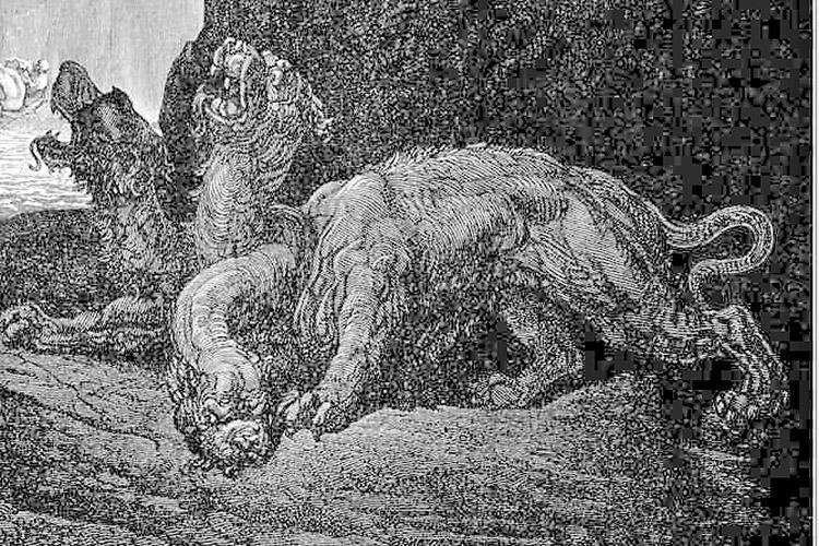 cérbero mito lenda grega monstro