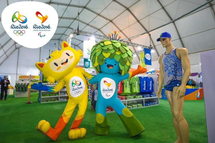 Mascotes das Olimpíadas do Brasil