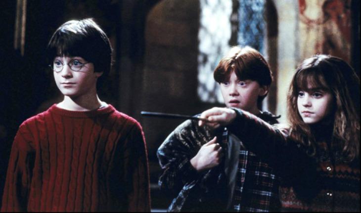 amizades do cinema Harry Potter Rony Weasley e Hermione Granger divulgação
