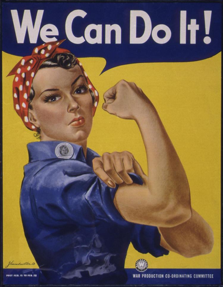 mulher we can do it nos podemos fazer isso simbolo feminismo