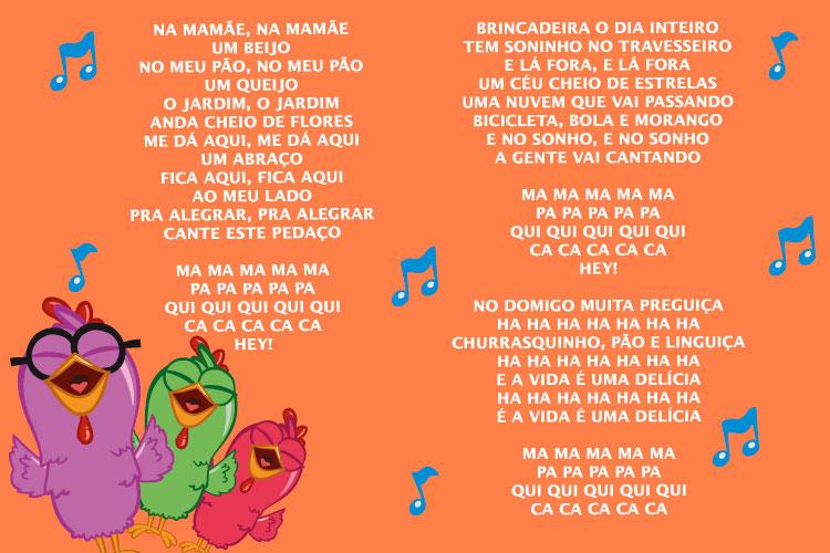 Música Mamama Papapa da Galinha Pintadinha