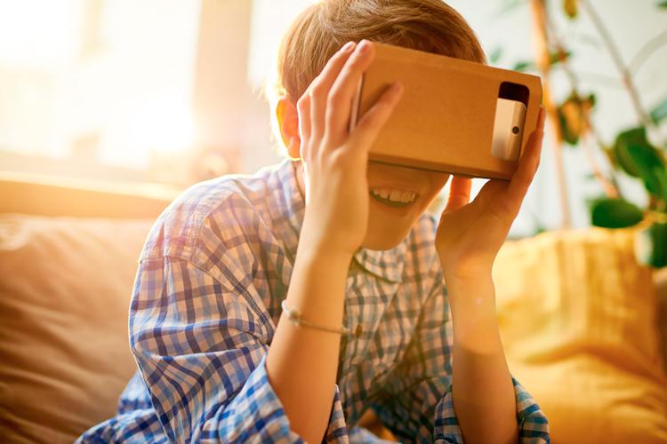 Vídeos em 360 graus, realidade virtual