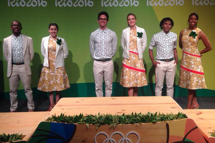 Uniformes de Gala das Olimpiadas Rio 2016