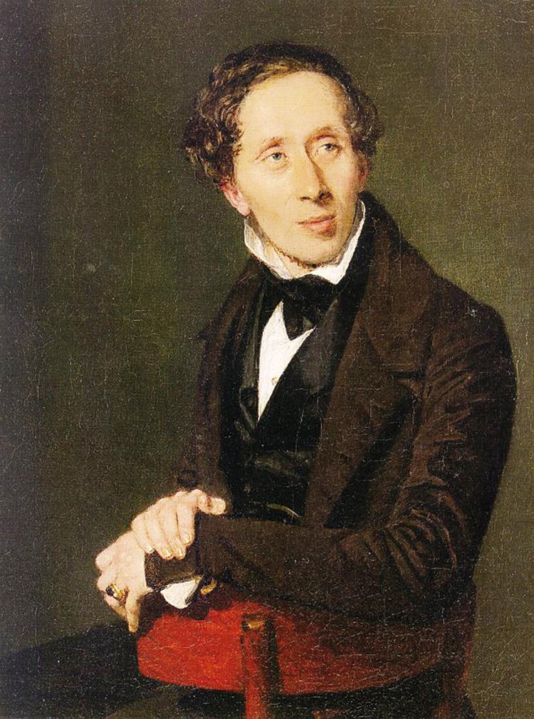 Pintura autor Hans Christian Andersen