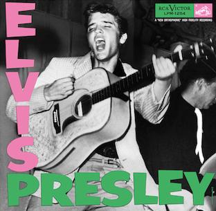 Foto capa álbum Elvis Presley