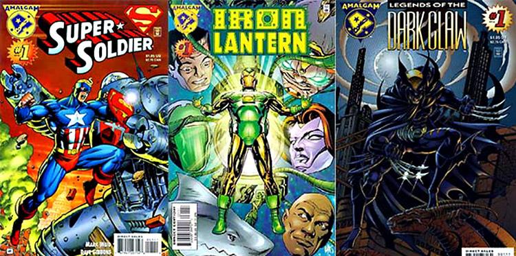 super soldier, iron lantern, darck claw, capa, hq, marvel, dc, heróis