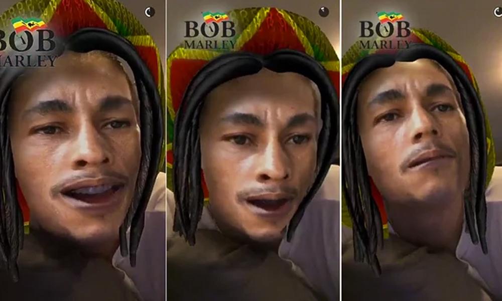 Snapchat foi acusado de blackface com filtro do Bob Marley