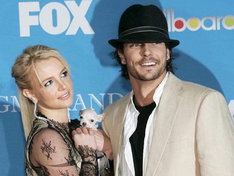 Britney e o segundo marido, Kevin Federline 