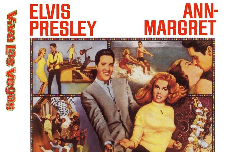 Elvis Presley no poster de Viva Las Vegas