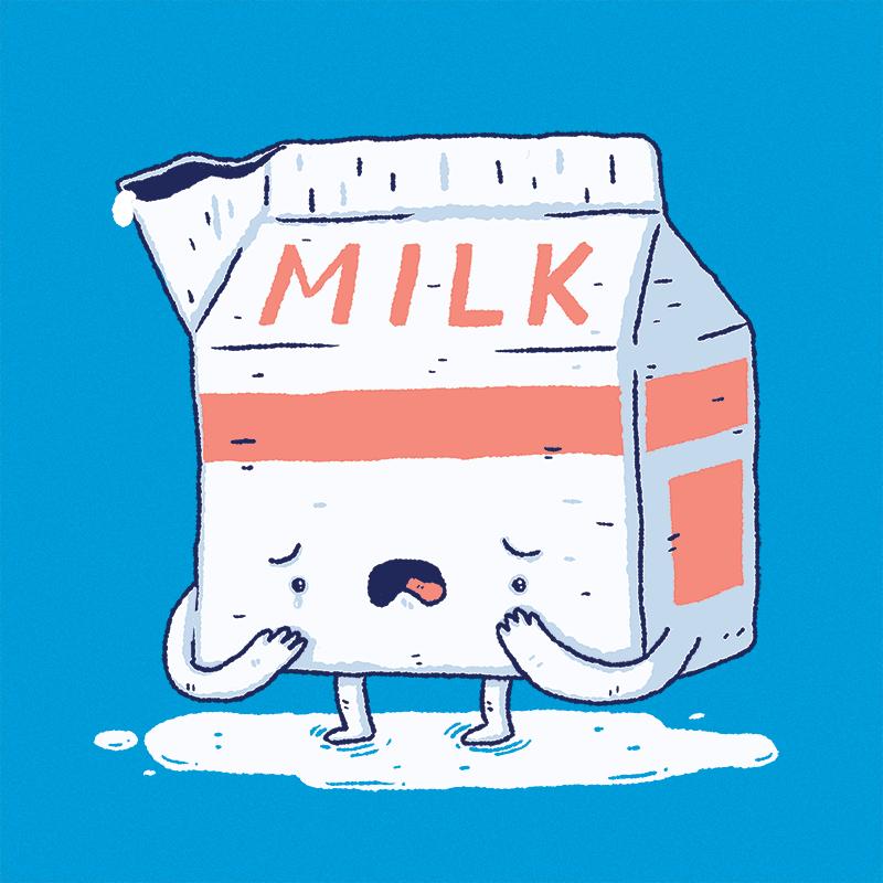leite chorando