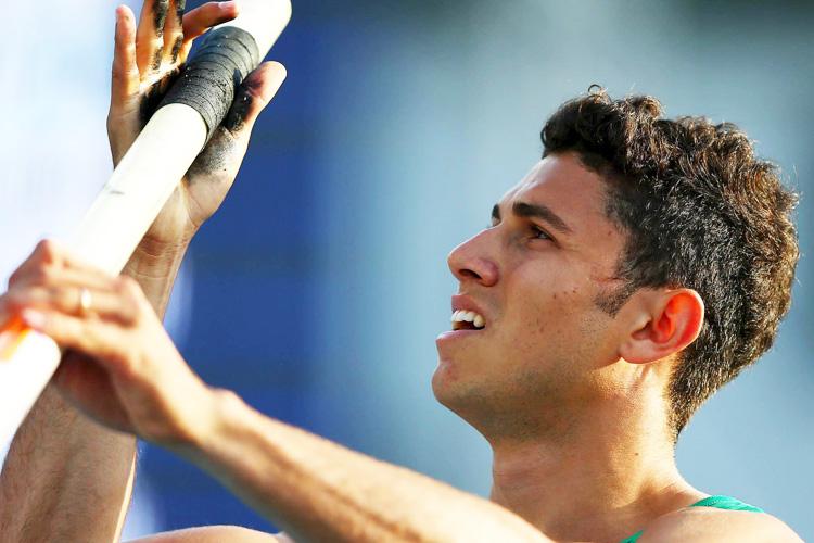Thiago Bráz é ouro no salto com vara Olimpíadas Rio 2016