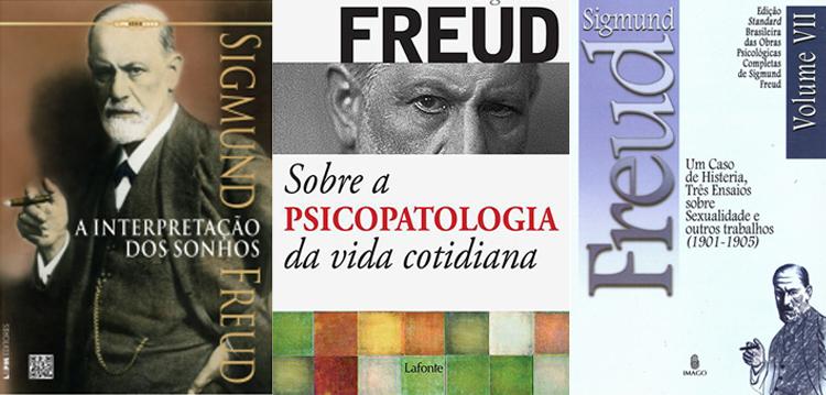 três livros que resumem a psicanálise freudiana