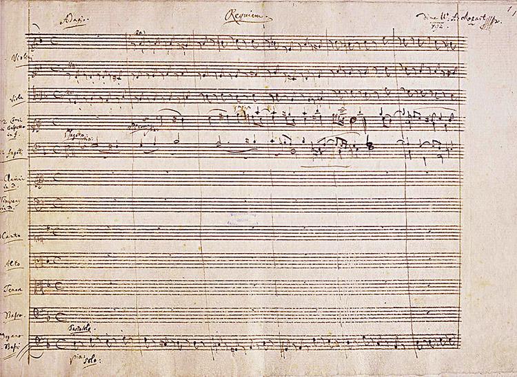 Requiem composto por Mozart