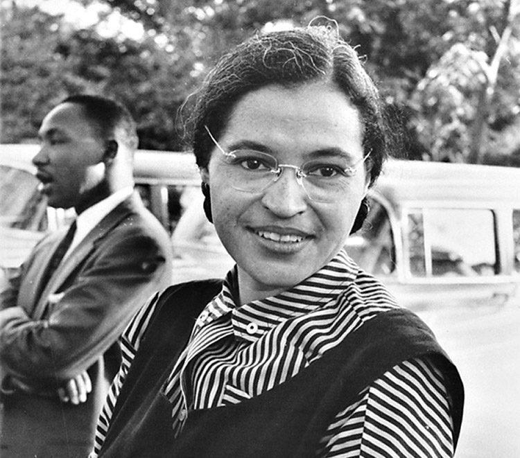Rosa Parks símbolo da luta antissegregacionista nos Estados Unidos