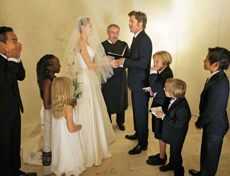 Casamento Angelina Jolie e Brad Pitt estão se separando