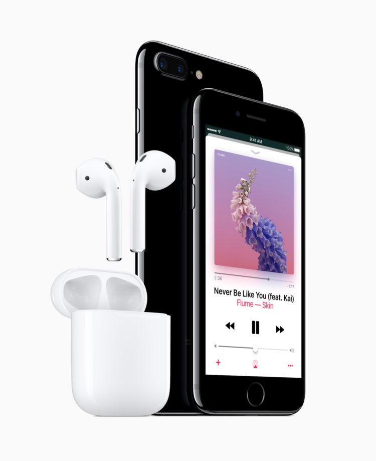 apple-iphone7-jetblk-airpod-fones de ouvido