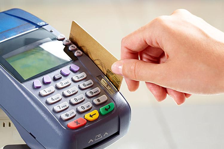 cartão de crédito, máquina, compras
