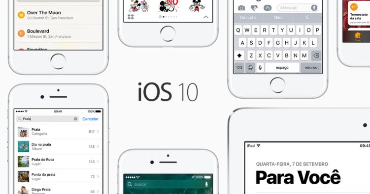 celulares iphone iOS 10.0