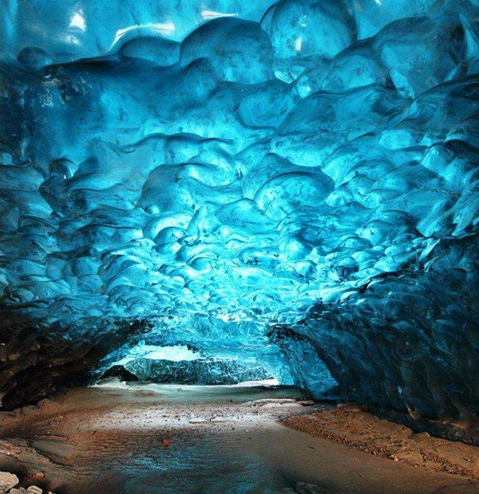 cavernas de gelo de skaftafell, na islândia