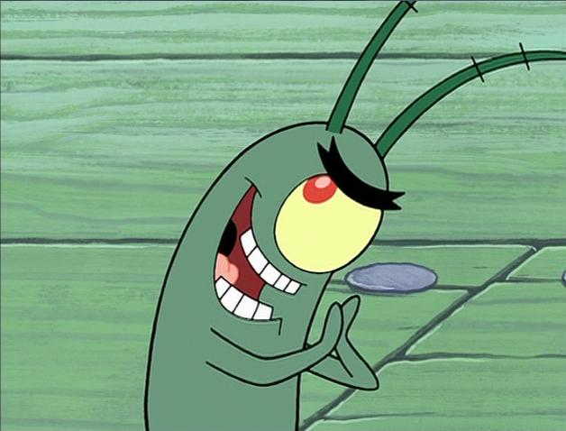 plankton bob esponja