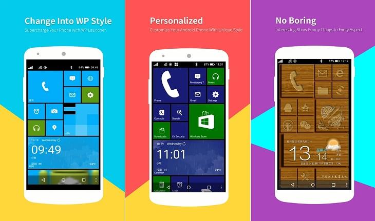 print de tela smartphone android aplicativos customizar smarpthone windows launcher